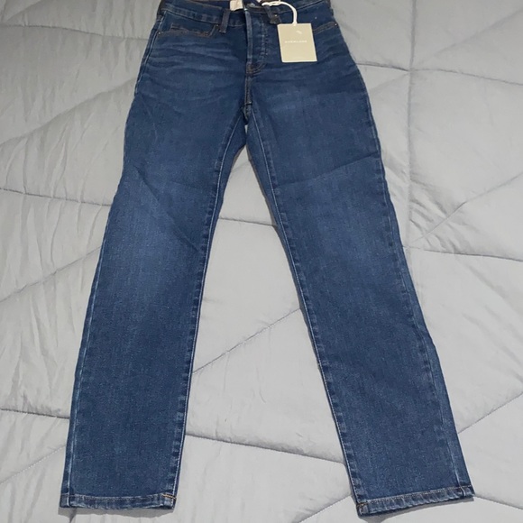 Everlane Denim - Everlane Classic Straight-Leg Blue Jeans